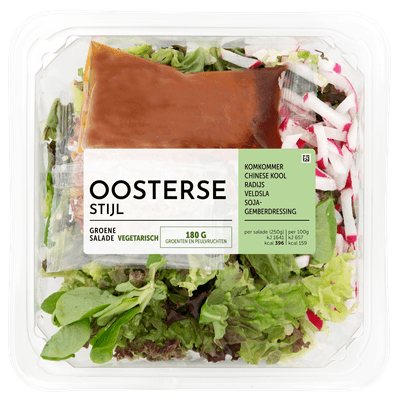 Fresh & easy Salade schotel oosterse stijl