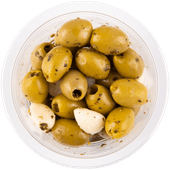 Ons Thuismerk Olijven knoflook groen