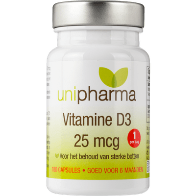Unipharma Vitamine D3 25mcg