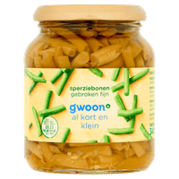 G'woon Sperziebonen fijn