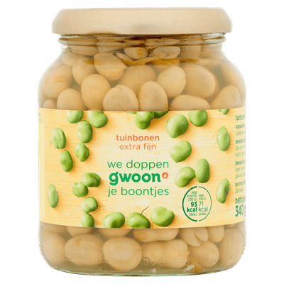 G'woon Tuinbonen extra fijn