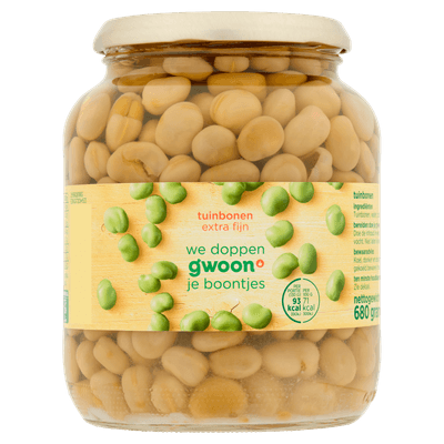 G'woon Tuinbonen extra fijn