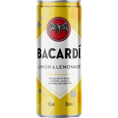 Bacardi Limon & lemonade