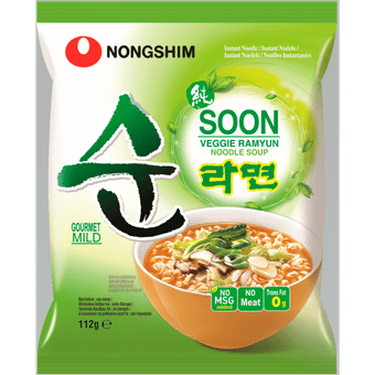NongShim Instant noodle soup veggie