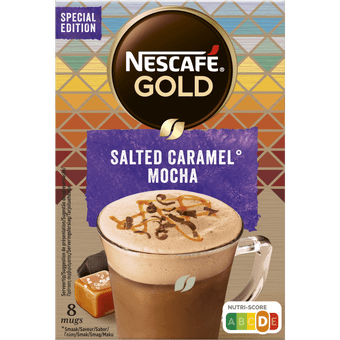 Nescafé Gold salted caramel mocha 8 stuks