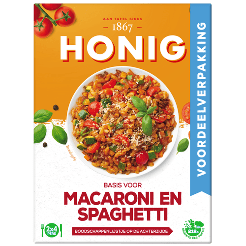 Nieuwe betekenis Bovenstaande tumor Honig Kruidenmix macaroni & spaghetti voordeel bestellen?