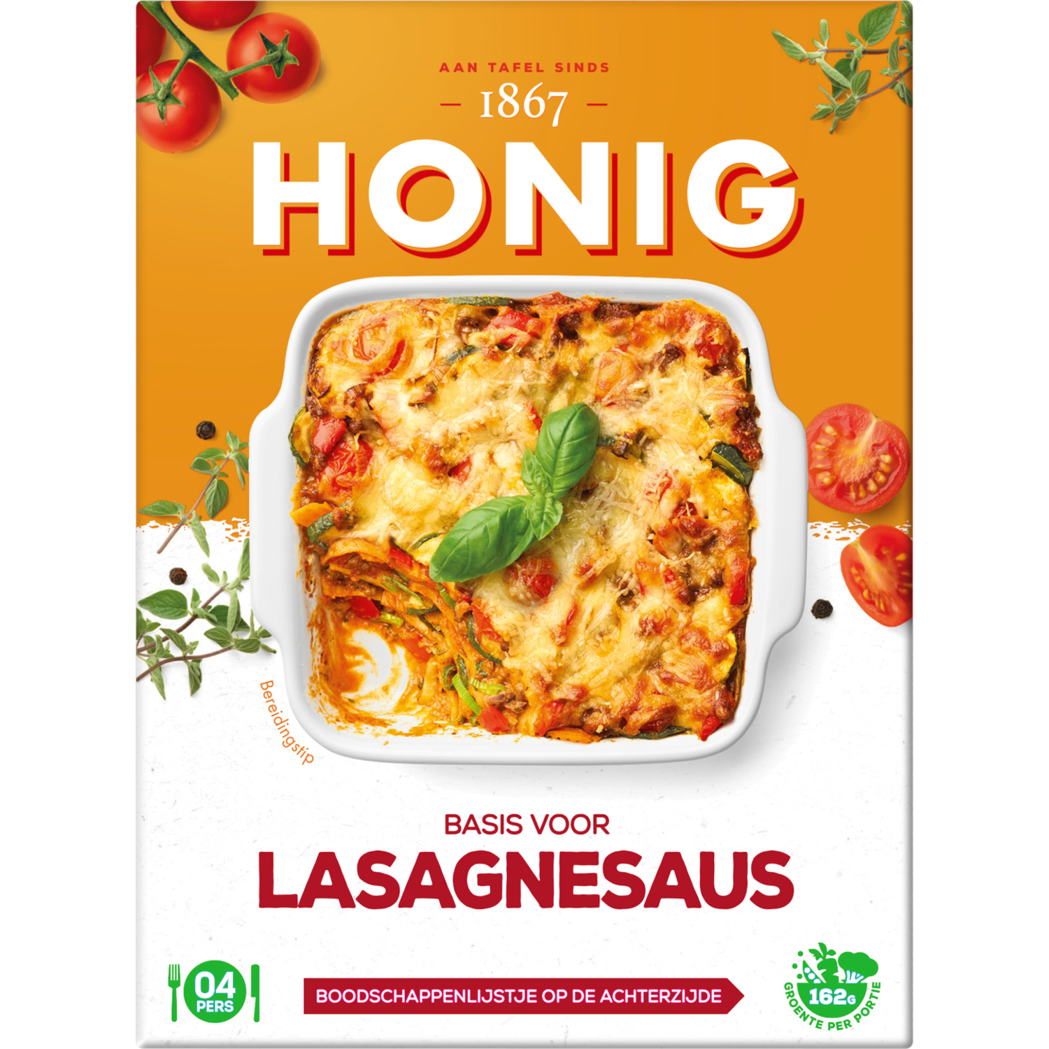 Honig Kruidenmix Lasagnesaus DekaMarkt