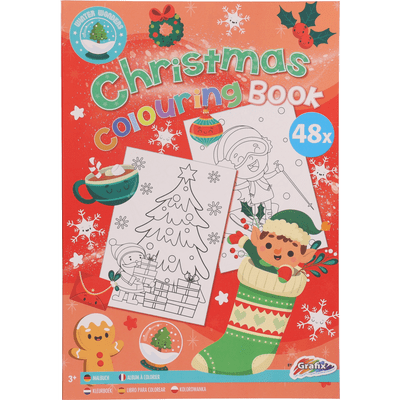  Kerst kleurboek A4