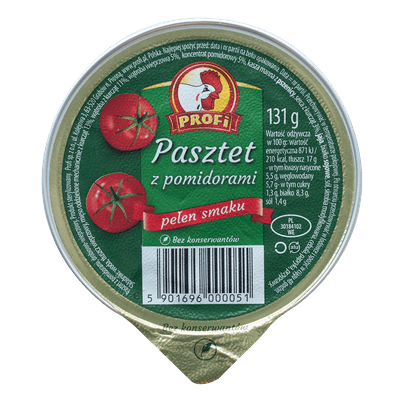Profi Pasztet z pomidorami