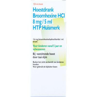 Healthypharm Hoestdrank broomhexine 8 mg