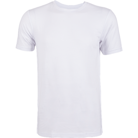 Foto van Bon Giorno bamboo heren T-shirt rond- of V-hals op witte achtergrond