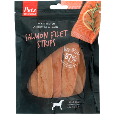Pets Hondensnacks salmon filet strips