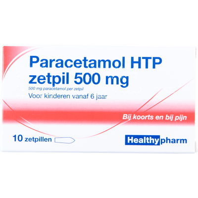 Healthypharm Paracetamol zetpil 500 mg