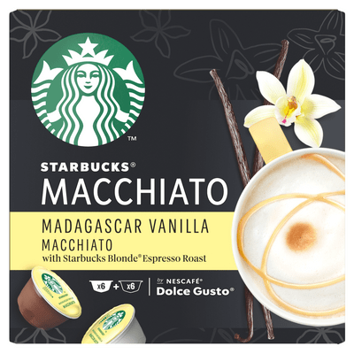 Starbucks Koffiecups dolce gusto madagscar vanilla