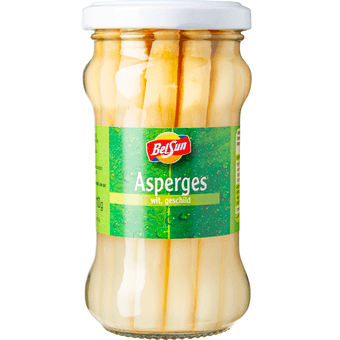 Belsun Geschilde asperges wit