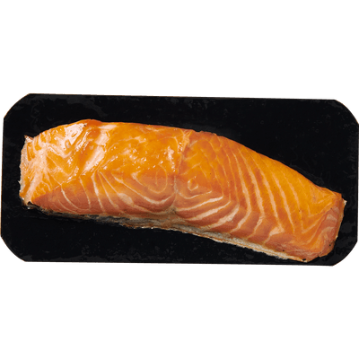 Hoogland zalmsteak warmgerookt