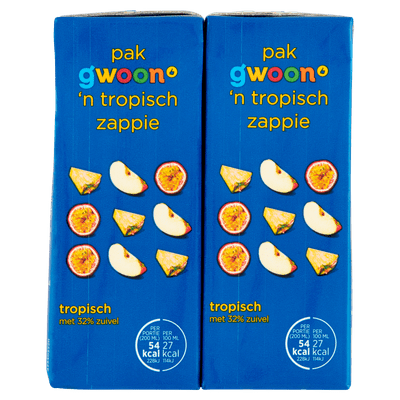 G'woon Zappie tropical 10x20 cl