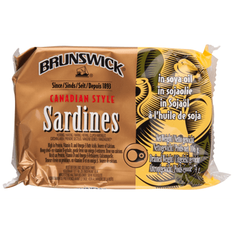 Brunswick Sardines in sojaolie