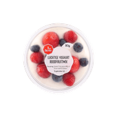 1 de Beste Luchtige yoghurt roodfruit