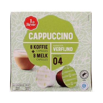 1 de Beste Koffiecups cappuccino sterkte 4