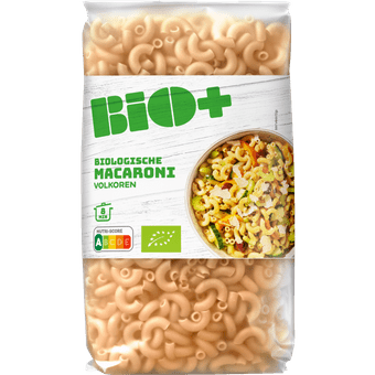 Bio+ Macaroni volkoren