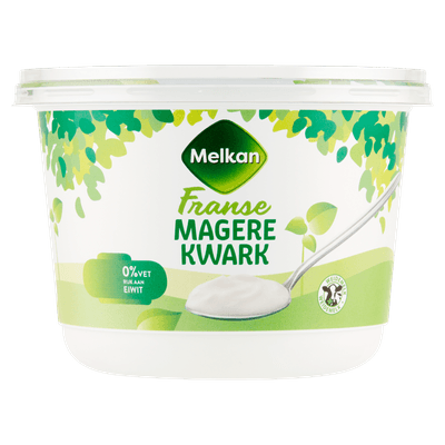 Melkan Milde franse kwark mager