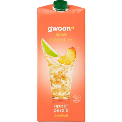 G'woon Tintelfruit appel-perzik