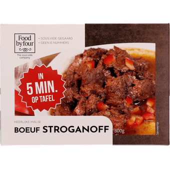 Food by four Draadjesvlees gegaard boeuf stroganoff