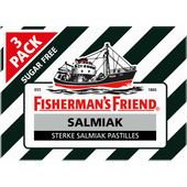 Fisherman's Friend Salmiak suikervrij 3 pack