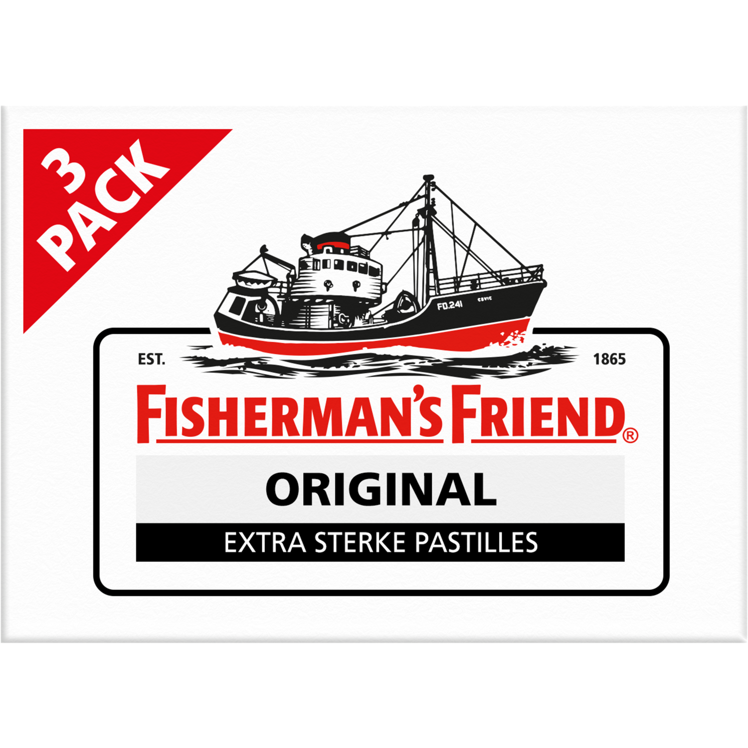 Fisherman's Friend Original 3 stuks