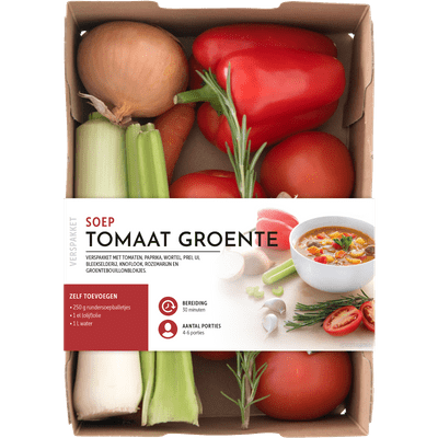 Fresh & easy Verspakket tomaat groentesoep