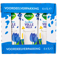 Melkan Houdbare melk vol 6x1 liter