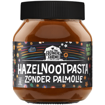 FLOWERFARM Hazelnootpasta zonder palmolie