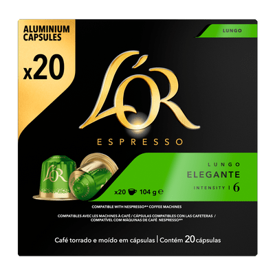 L'Or Lungo Elegante Koffiecups Voordeelpak