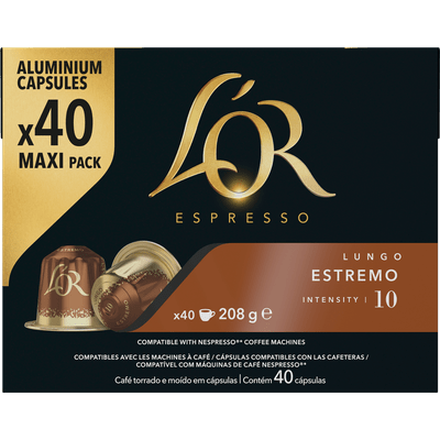 L'Or Koffiecups lungo estremo