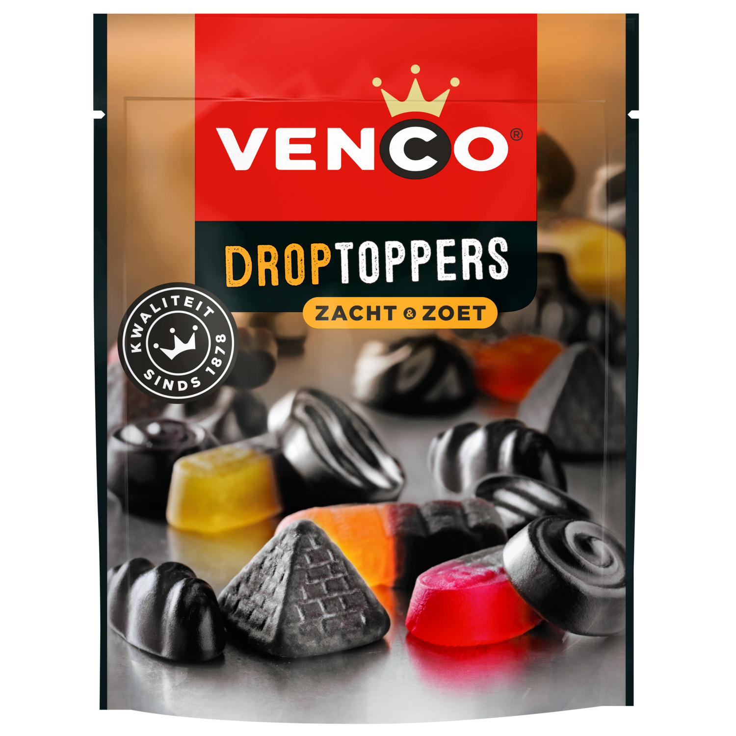 Afbeelding van Venco Droptoppers zacht-zoet