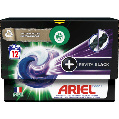 Ariel Vloeibaar wasmiddel all-in 1 pods black