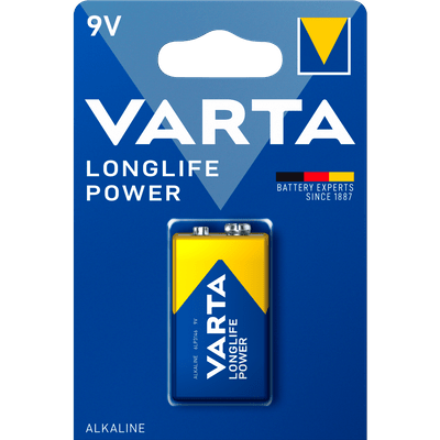 Varta Batterij 9 volt longlife power