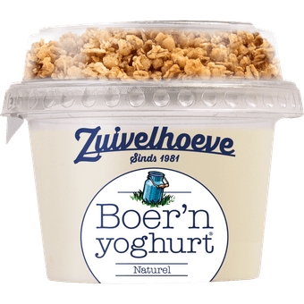 Zuivelhoeve Boern yoghurt muesli naturel