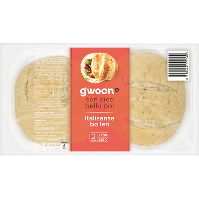 G'woon Italiaanse bollen 2 stuks