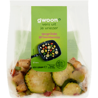 G'woon Gegrilde groente