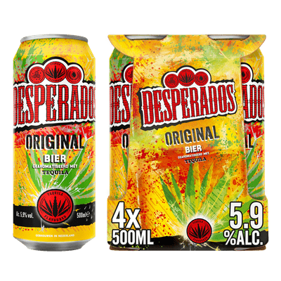 Desperados Tequila flavoured 4 x 50cl