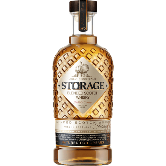 Foto van Storage Whisky scotch op witte achtergrond