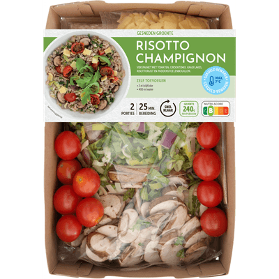 Fresh & easy Verspakket risotto champignon