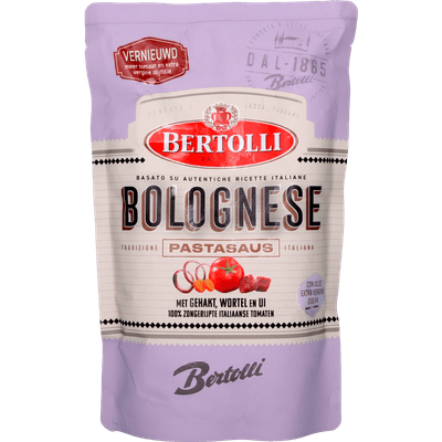 Bertolli Pastasaus in zak bolognese