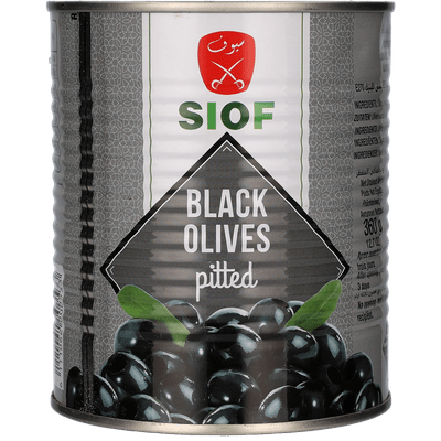 Siof Zwarte olijven zonder pit