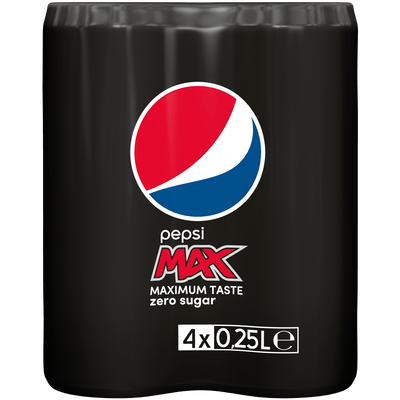 Pepsi Max 4x25 cl