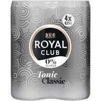 Royal Club Tonic 0% 4x25 cl