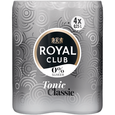 Royal Club Tonic 0% 4x25 cl