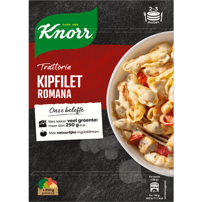 Knorr Trattoria kipfilet romana